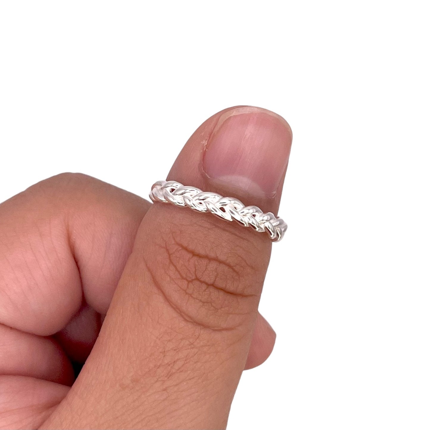 Maya Silver Ring